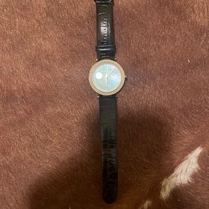 Michael Kors Gold and Leather watch